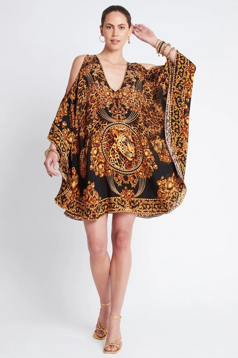 GOLDEN LADY KAFTAN DRESS