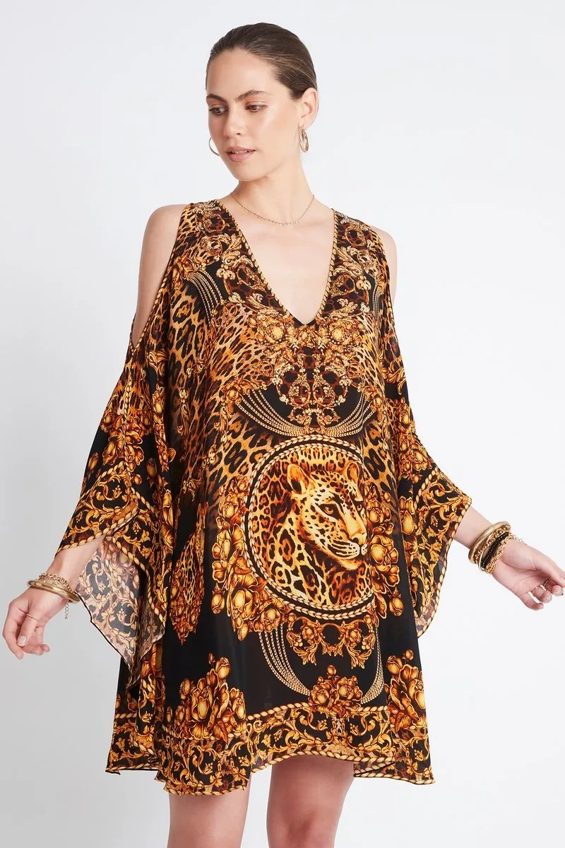GOLDEN LADY KAFTAN DRESS