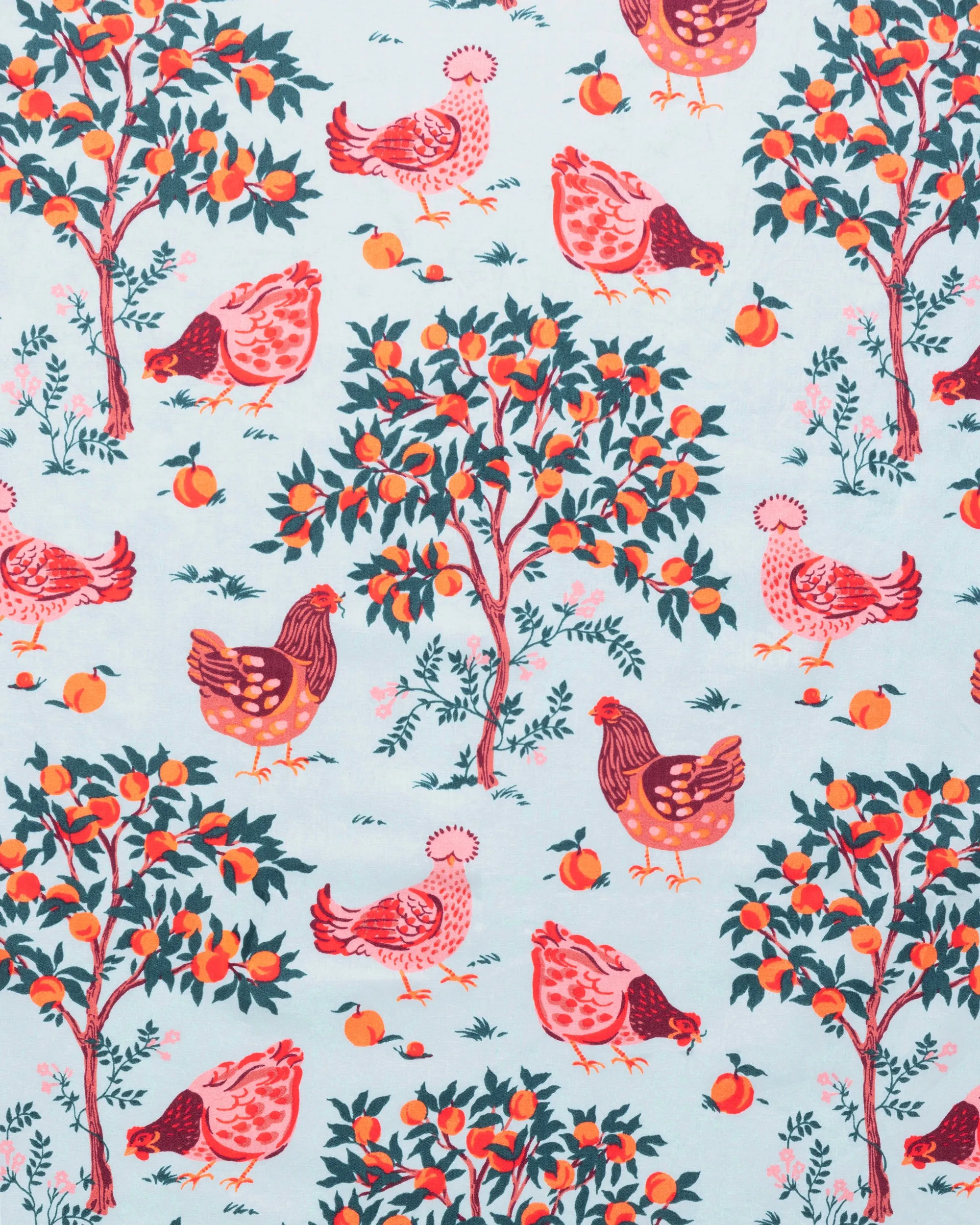 Hen House - Apron - Soft Blue