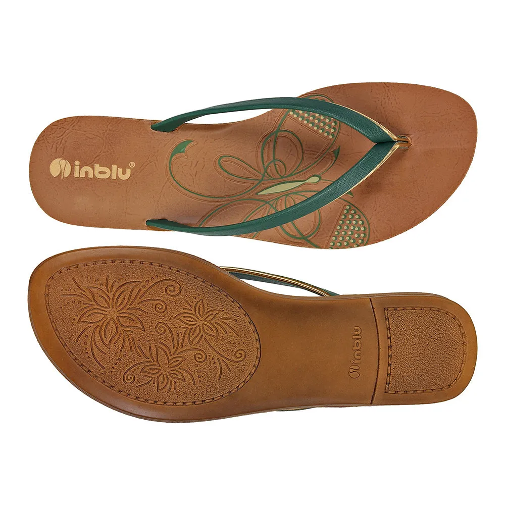 Inblu Women Slipper #IR20 - MINT GREEN