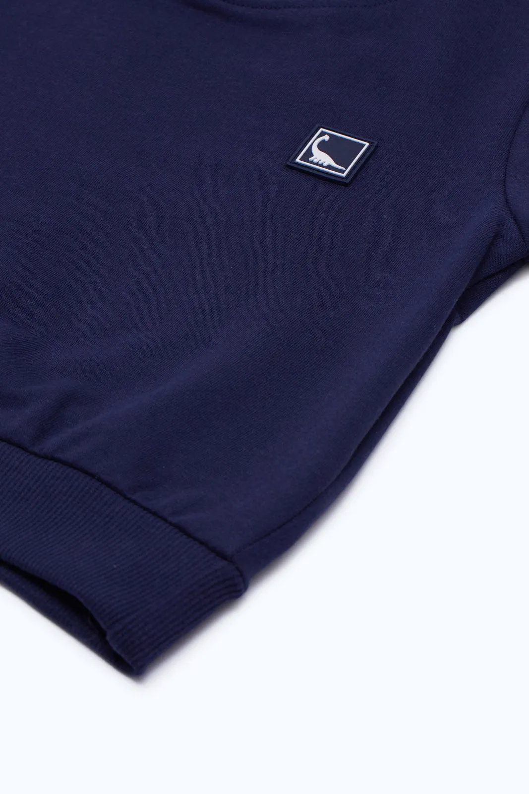 Infant Boys Navy Short Sleeved T-Shirt