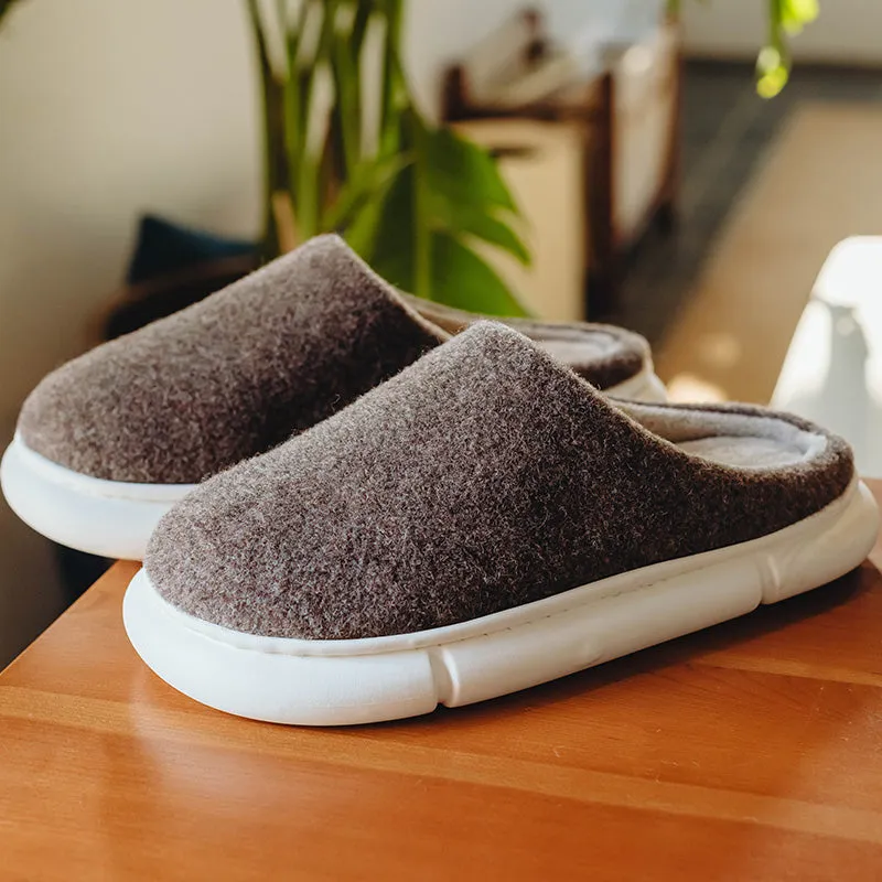 Japanese Winter Silent Soft Sole Home Slippers