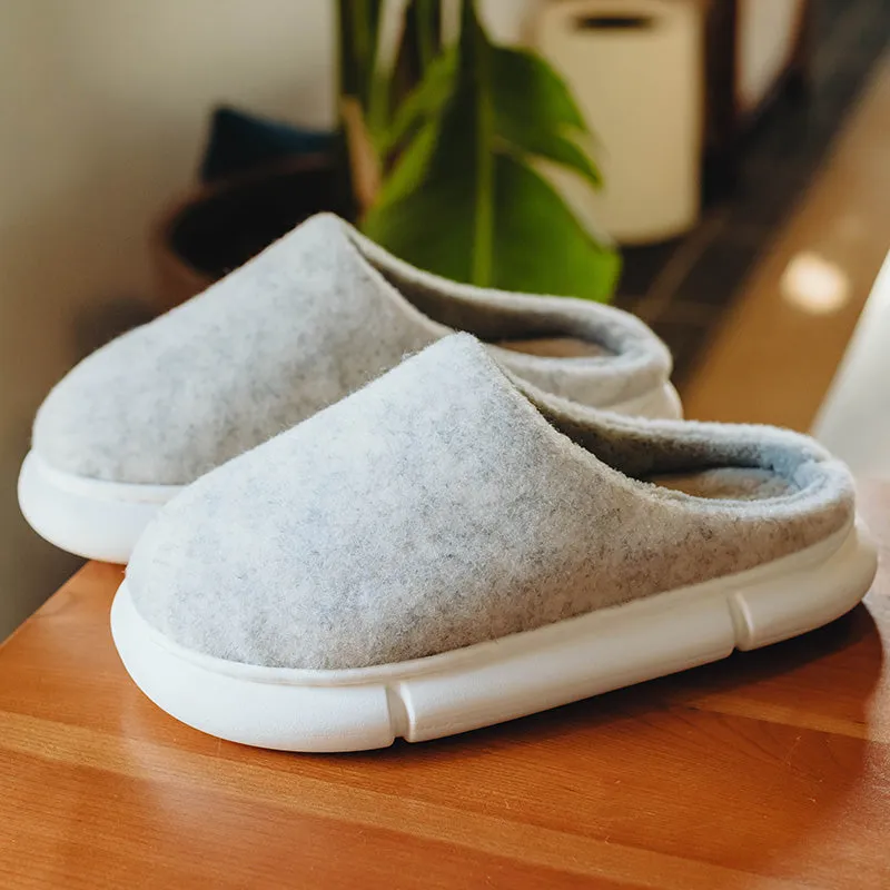 Japanese Winter Silent Soft Sole Home Slippers