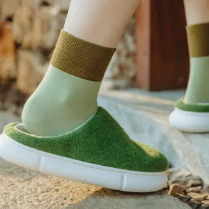 Japanese Winter Silent Soft Sole Home Slippers