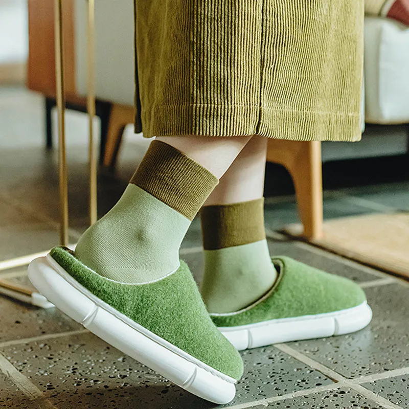 Japanese Winter Silent Soft Sole Home Slippers