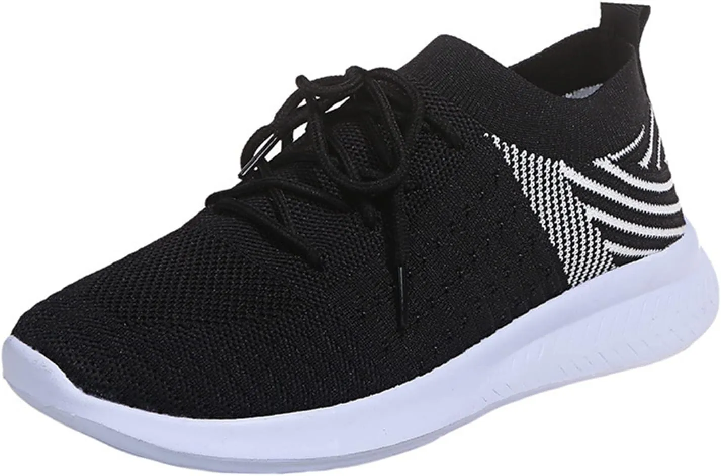 Ladmiple Gym Shoes For Women Workout Memory Foam Walking Tennis Shoes Slip On Casual Non Slip Athletic Running Sneakers