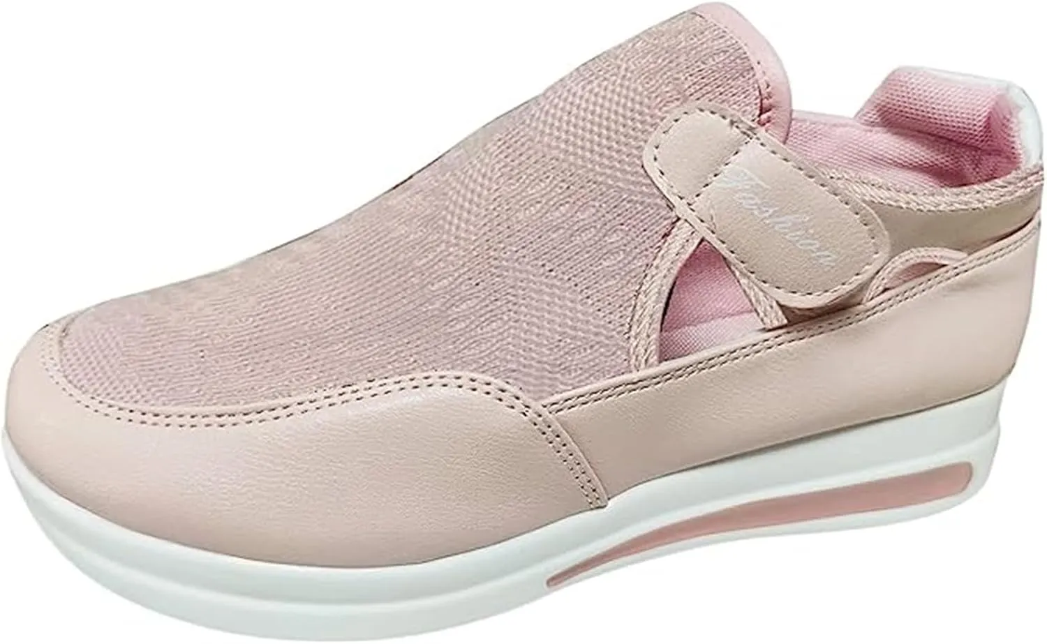 Ladmiple Sneakers For Women Slip On Wide Width Low Top Canvas Walking Shoes Fashion Dressy Casual Summer Flats Loafers