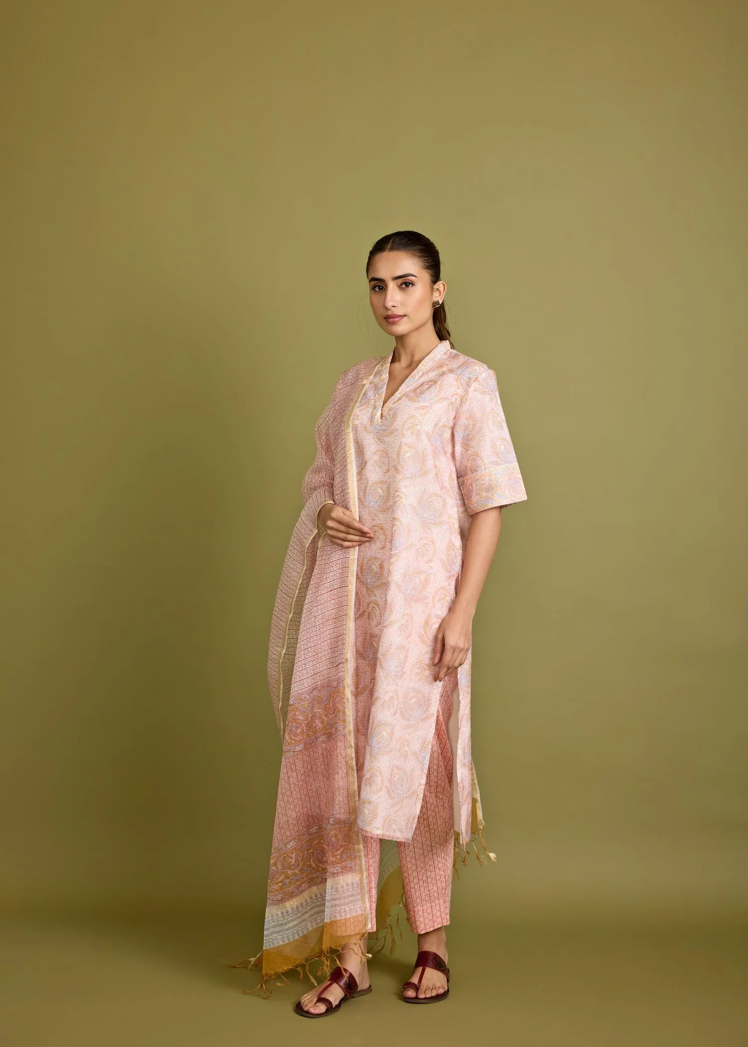 Light Pink Laavanya Suit Set