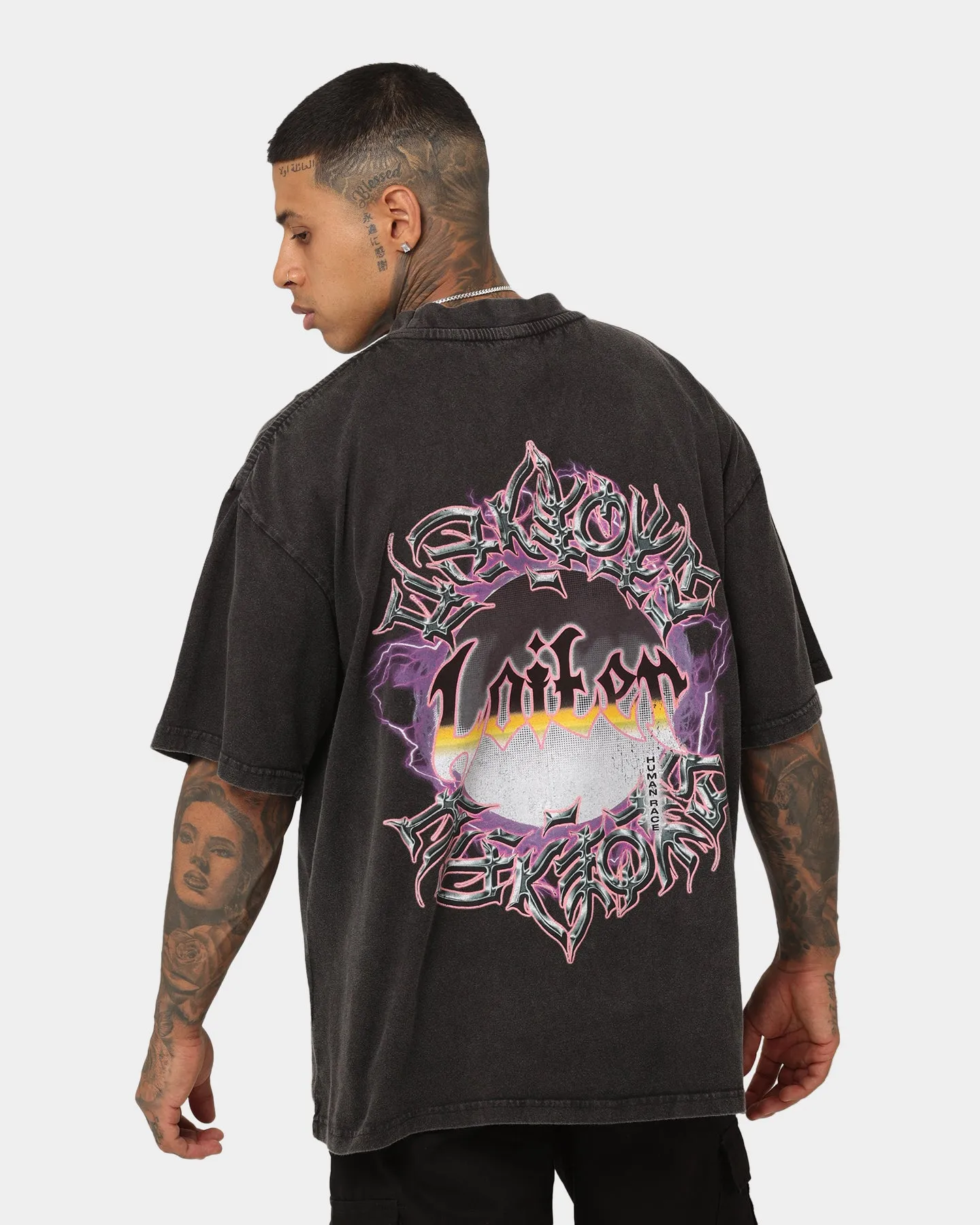 Loiter Ethereal Vintage T-Shirt Vintage Black