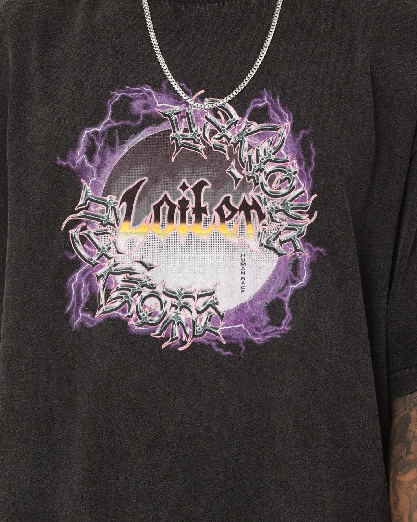 Loiter Ethereal Vintage T-Shirt Vintage Black