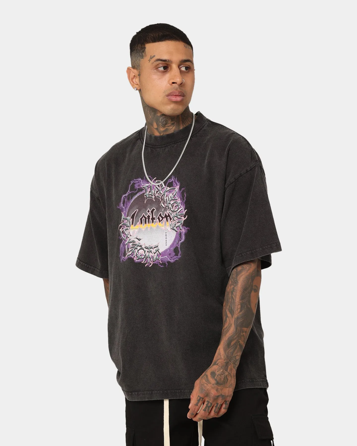 Loiter Ethereal Vintage T-Shirt Vintage Black