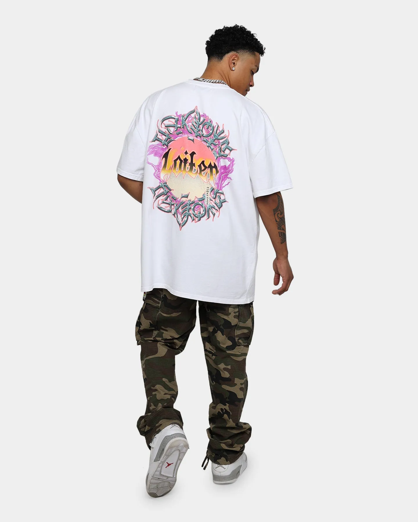 Loiter Ethereal Vintage T-Shirt White