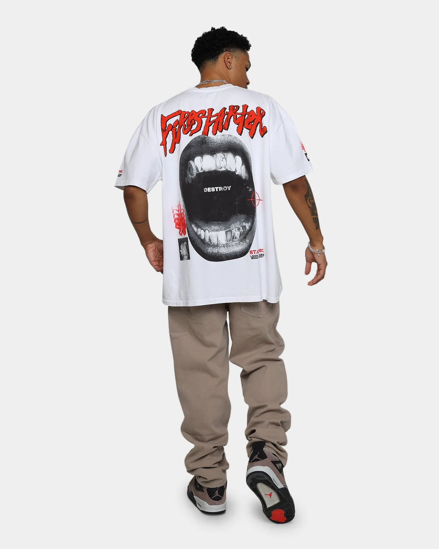 Loiter Firestarter Vintage T-Shirt White