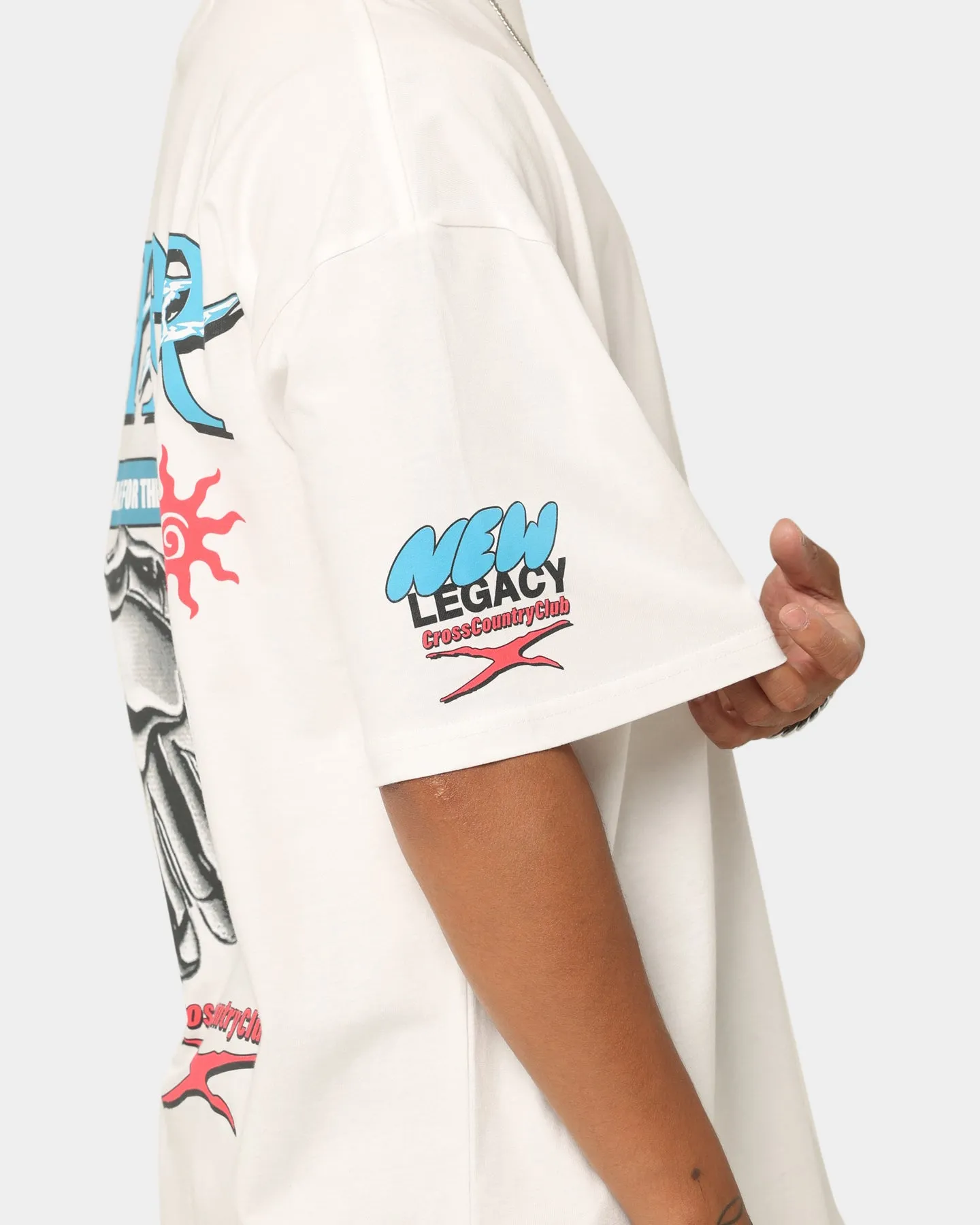 Loiter New Legacy Vintage T-Shirt Off White