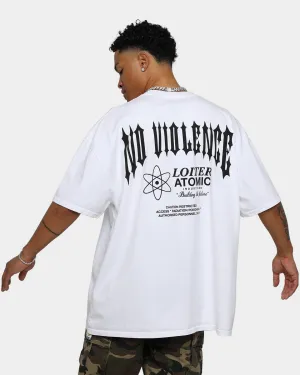 Loiter No Violence Vintage T-Shirt Off White