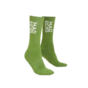 Mad Kicks Olive Socks