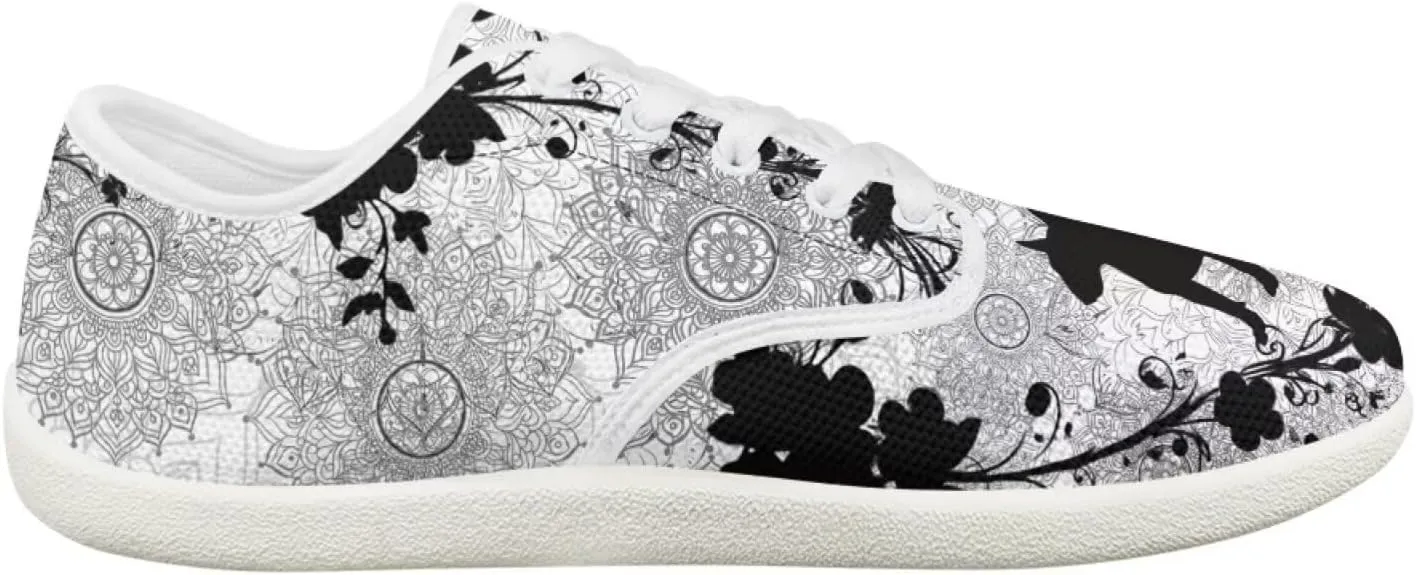 Mandala Animals Wide Toe Barefoot Shoes Women 2025 New Slip On Barefoot Womens Breathable Vitality Shoes