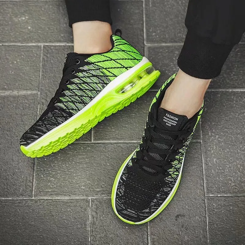 Men Breathable Mesh Fashion Sport Shoes for Outdoor Walking Running