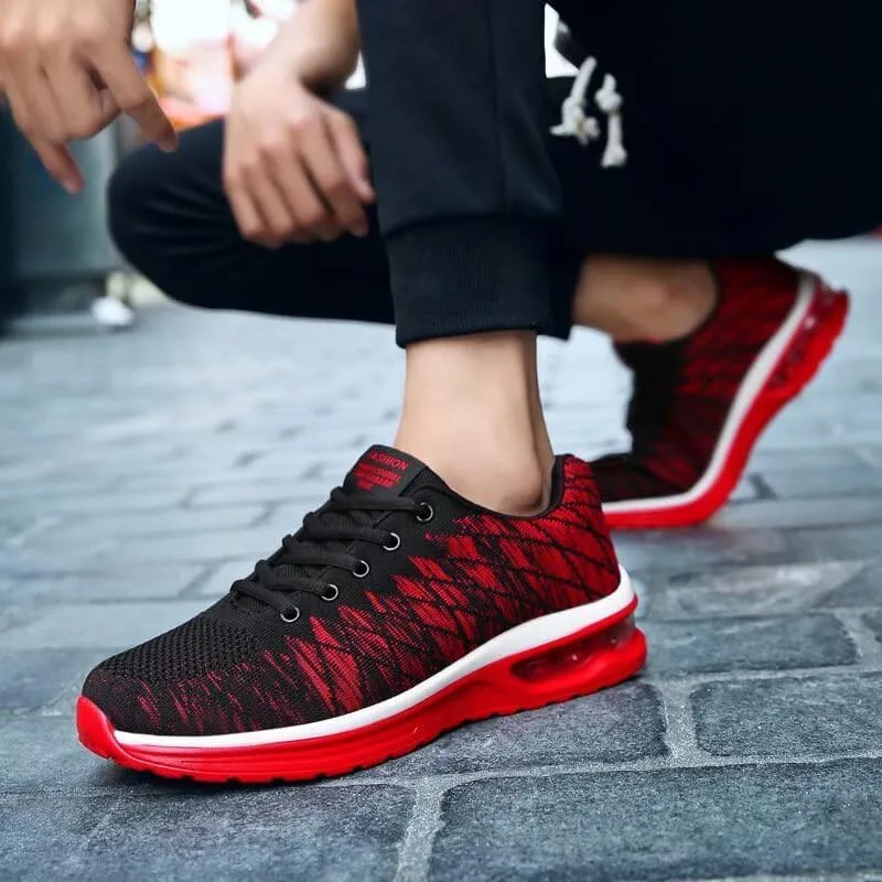 Men Breathable Mesh Fashion Sport Shoes for Outdoor Walking Running