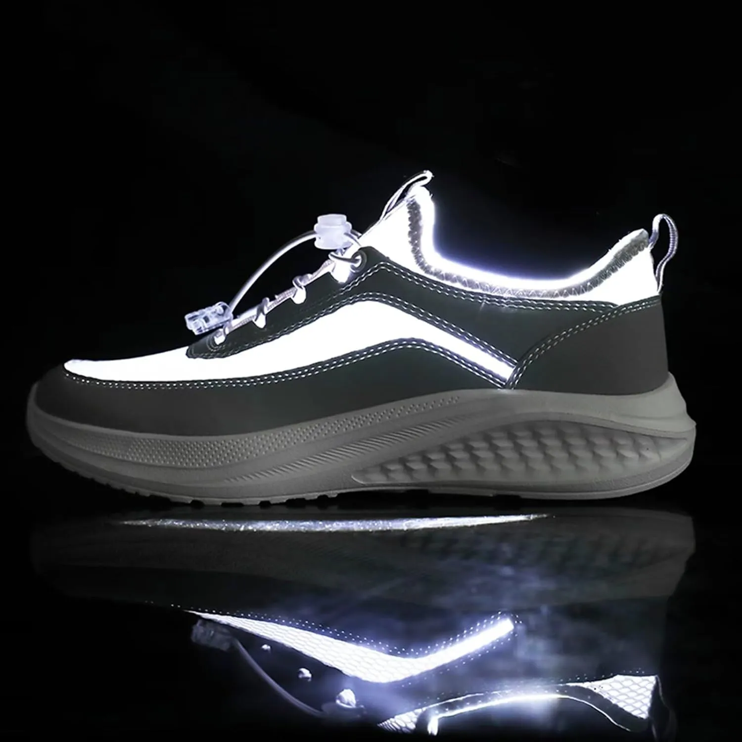 Men's Jogging Running Shoes Outdoor Walking Mesh Breathable Sport Sneakers