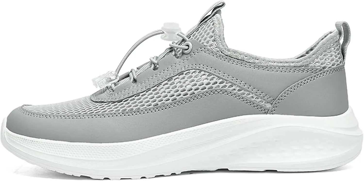 Men's Jogging Running Shoes Outdoor Walking Mesh Breathable Sport Sneakers