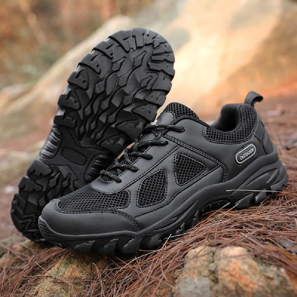 Mens Running Shoes Breathable Hiking Cross Country Outdoor Sneakers Mesh Comfortable Lightweight Fitness Shoes
