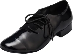 Minishion Men's TH149 Lace-up Pleather Wedding Ballroom Latin Taogo Dance Shoes