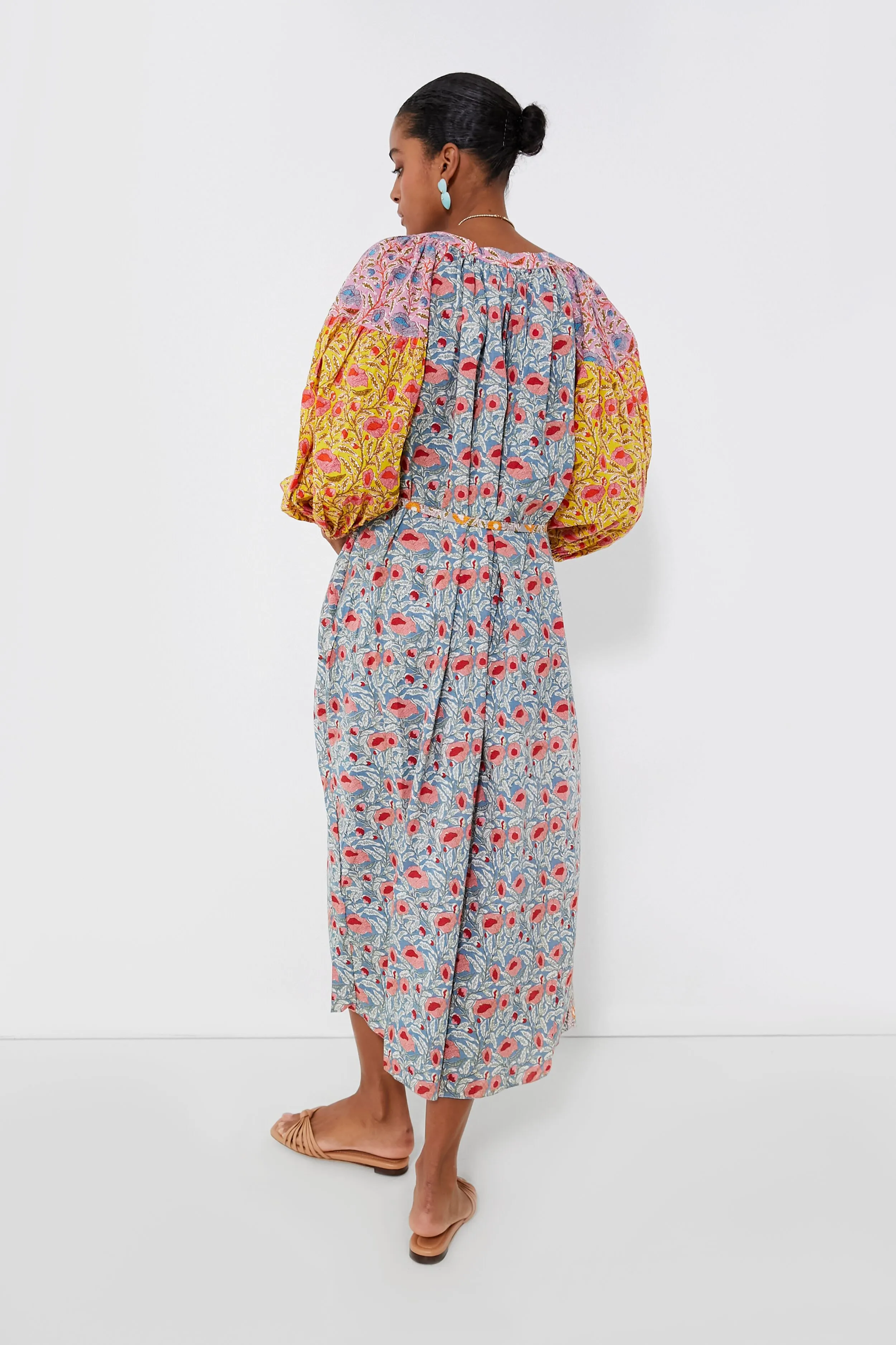 Multi Delilah Midi Dress