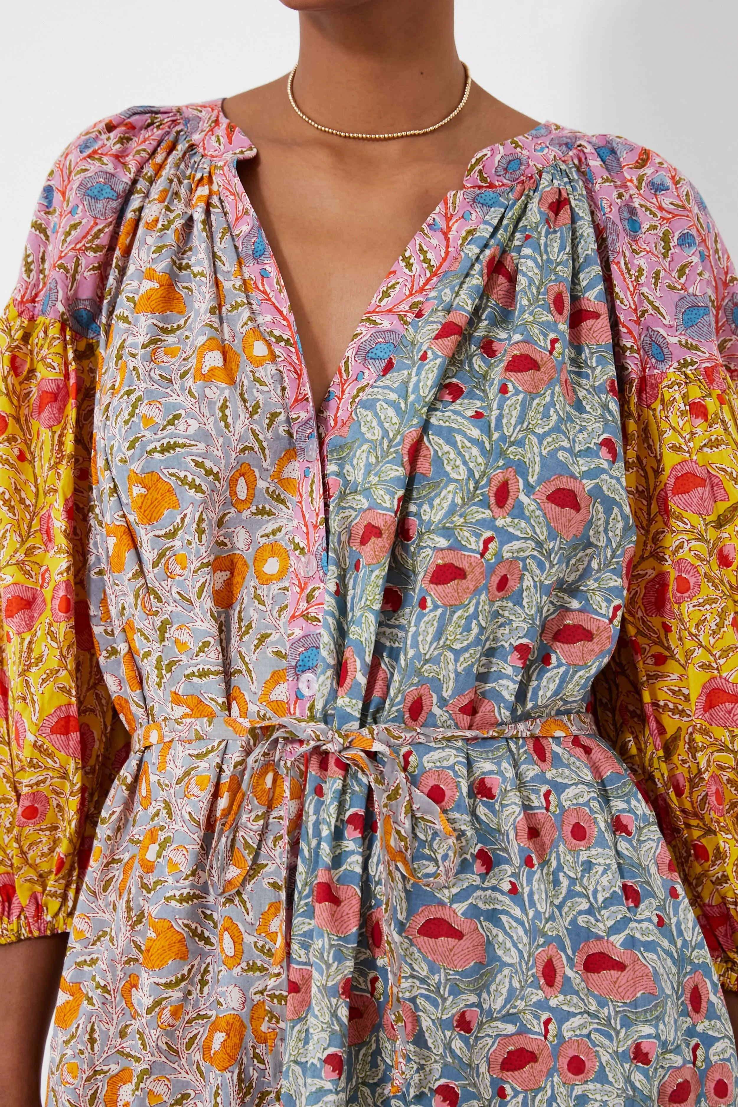 Multi Delilah Midi Dress