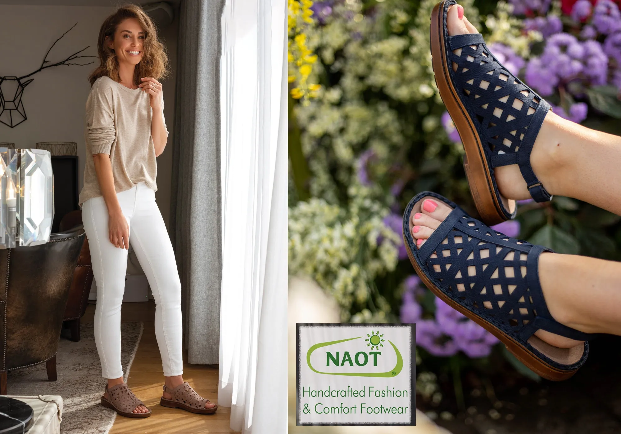 Naot Amadora Womens Leather Comfort Wide Fit Orthotic Friendly Sandals