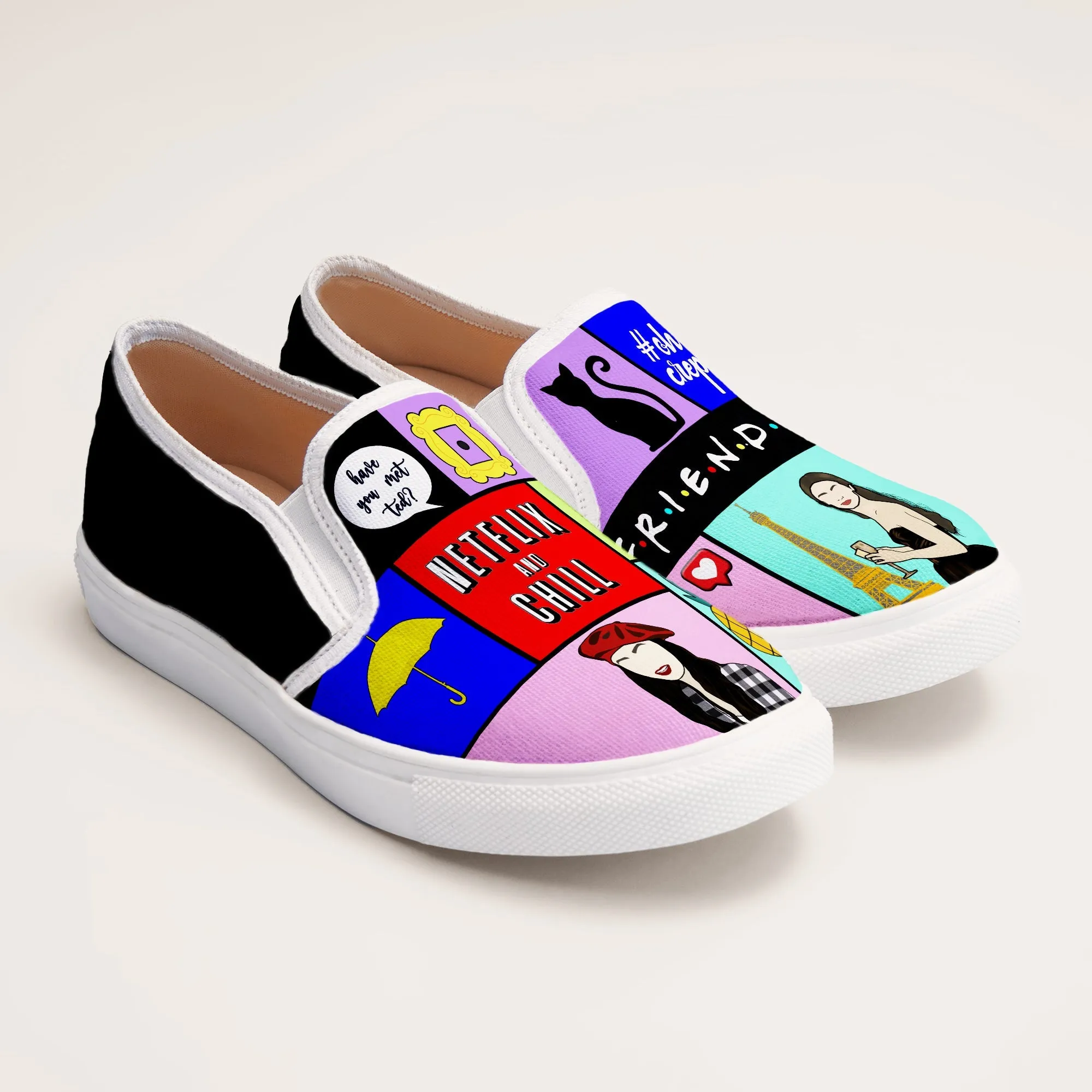 Netflix and Chill Slipons