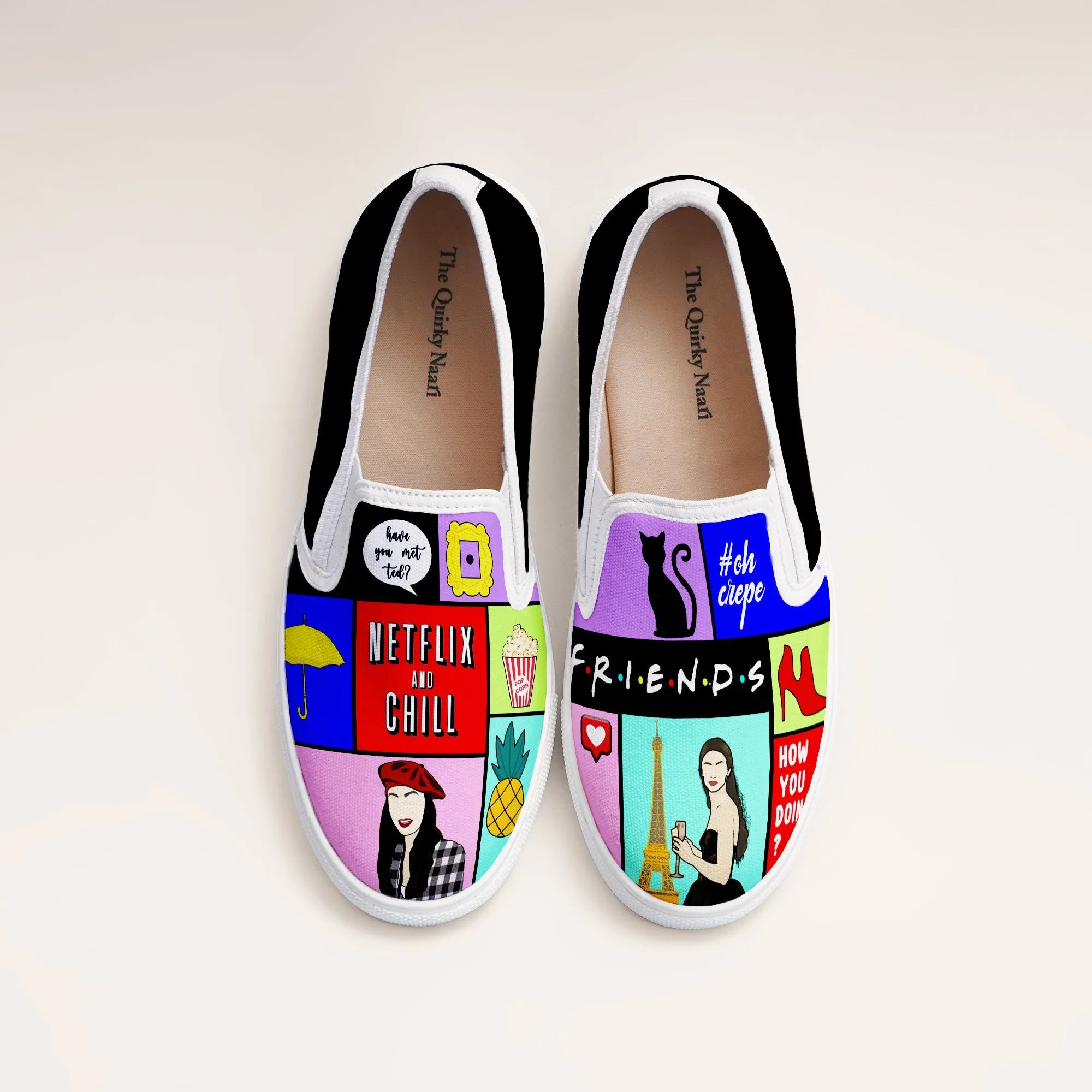 Netflix and Chill Slipons