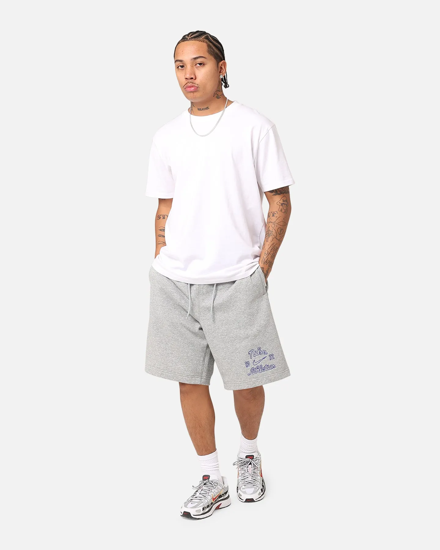 Nike Sportswear Club Essential French Terry Shorts Dark Grey Heather