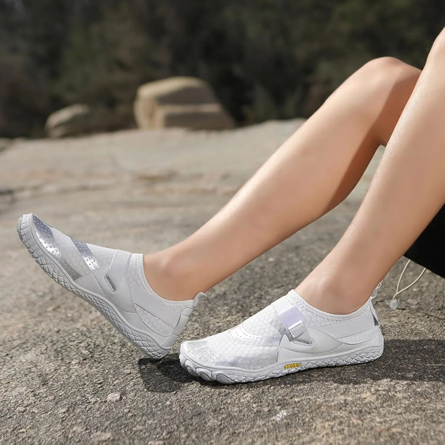 Outdoor Jogging Sneakers for Men Casual Sneaker Mesh Breathable Walking Shoe Arch Support Sports Shoes for Men