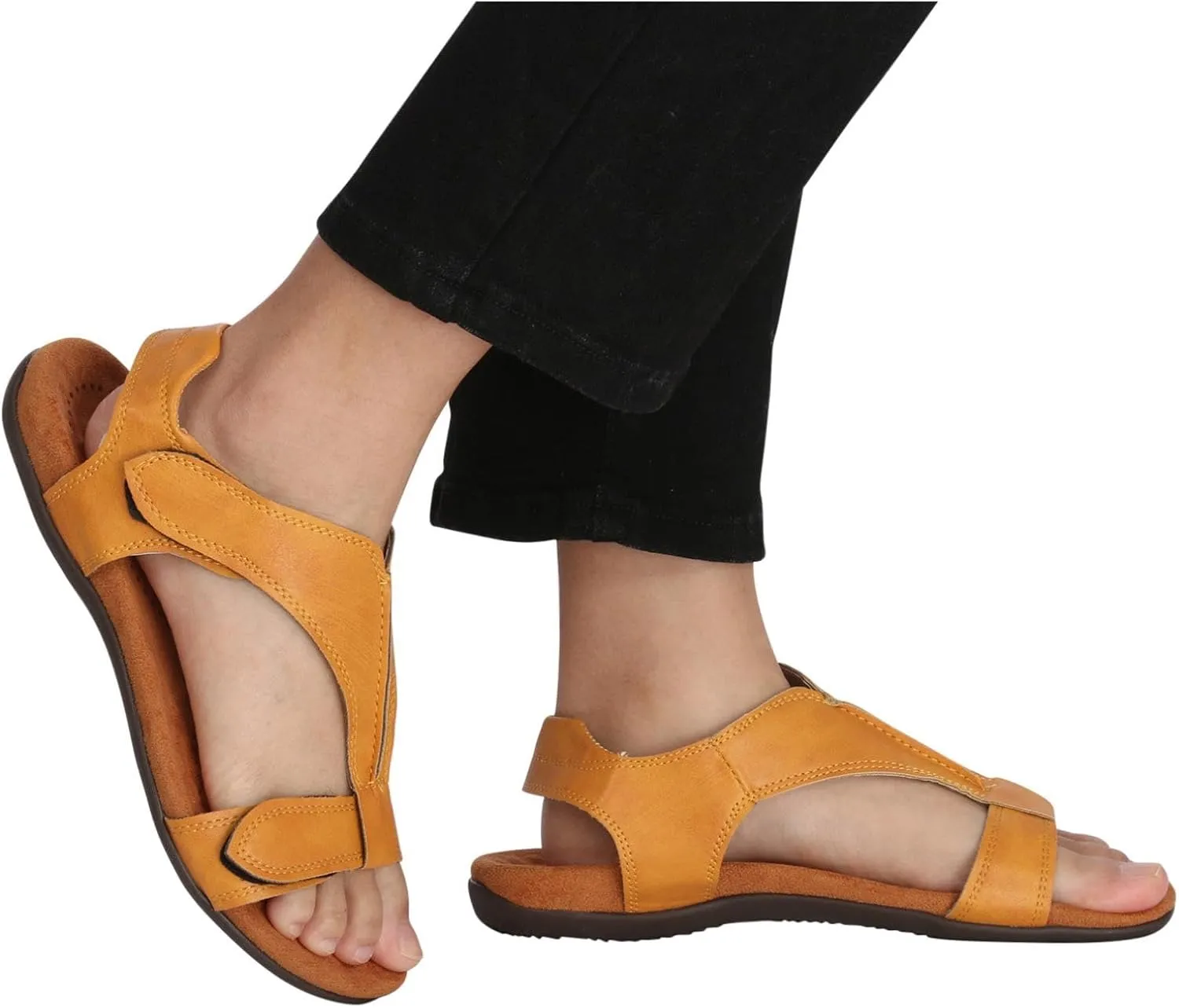 Platform Sports Sandals, Summer Walking Water Shoes with Arch Support, Adjustable Straps