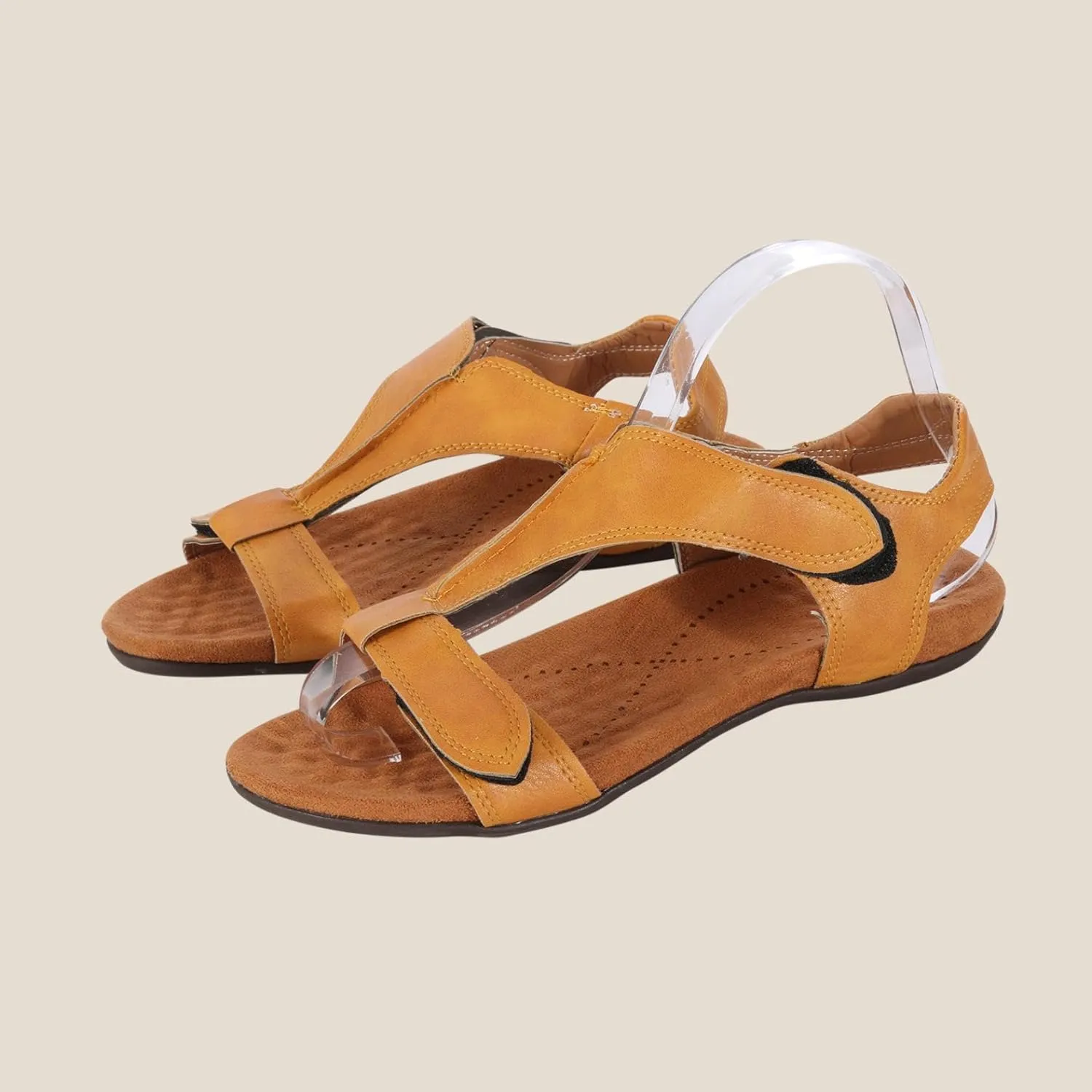 Platform Sports Sandals, Summer Walking Water Shoes with Arch Support, Adjustable Straps