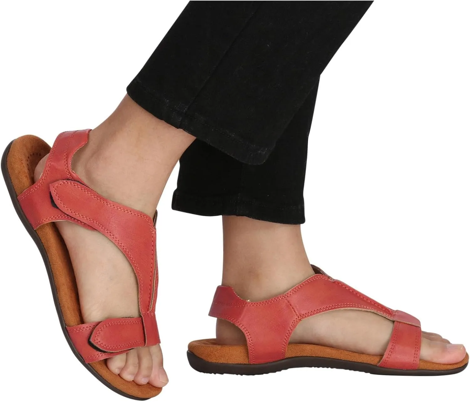 Platform Sports Sandals, Summer Walking Water Shoes with Arch Support, Adjustable Straps
