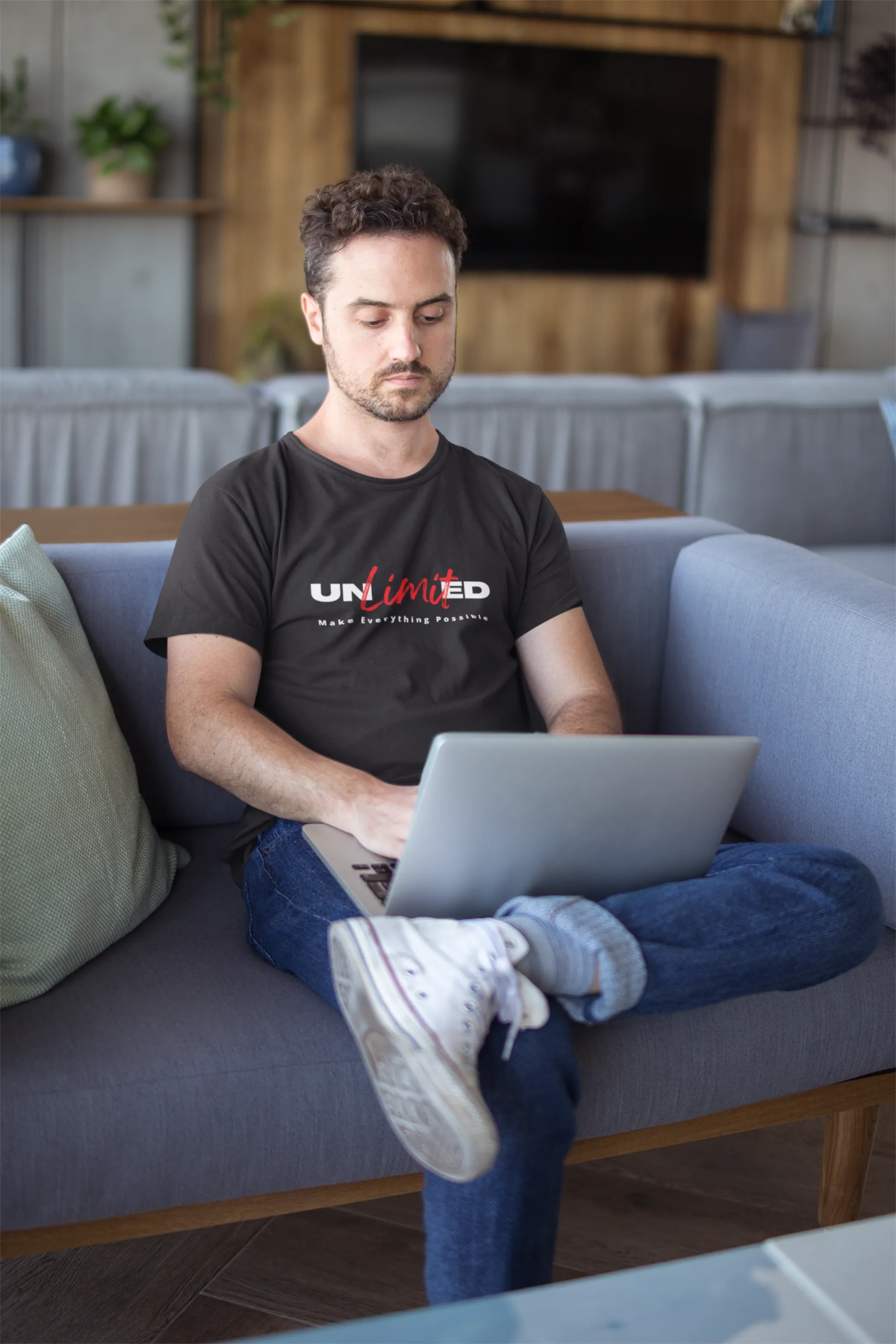 Possibility Unlimited Printed T-shirt for men