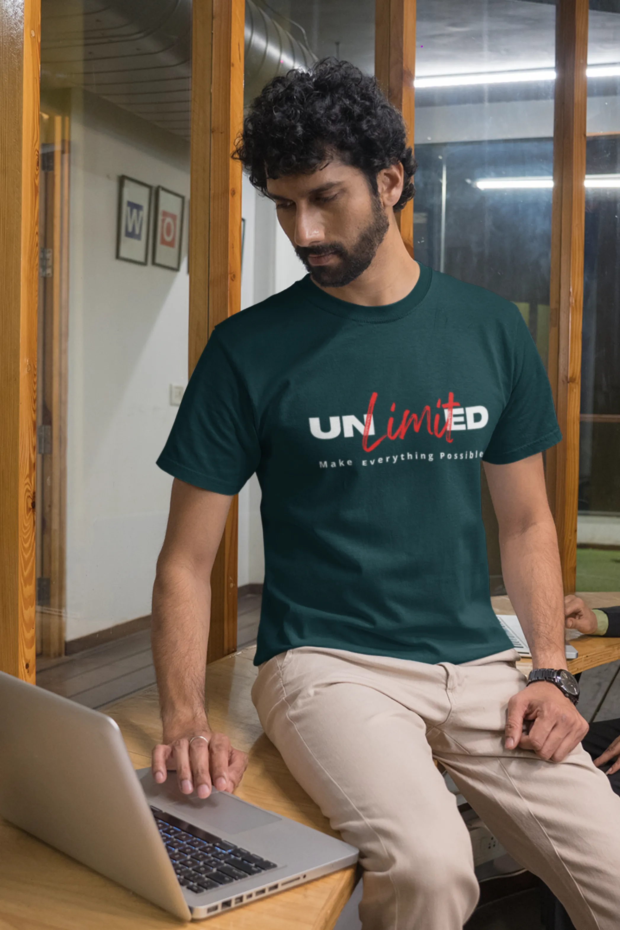 Possibility Unlimited Printed T-shirt for men