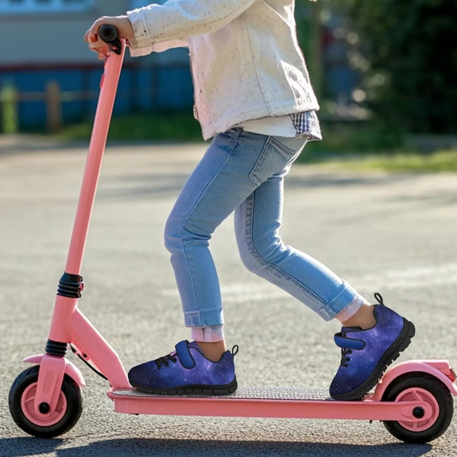 Print Shoes for Kids Boys Cute Shoes for Running Walking Slip On Shoes