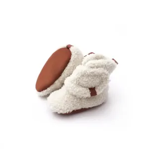 Sherpa Baby Stay-On Boots - Alabaster by goumikids