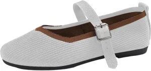 Shoes for Women - Breathable Slip-On Sneakers with Foam - Stylish and Comfortable (9 UK) White