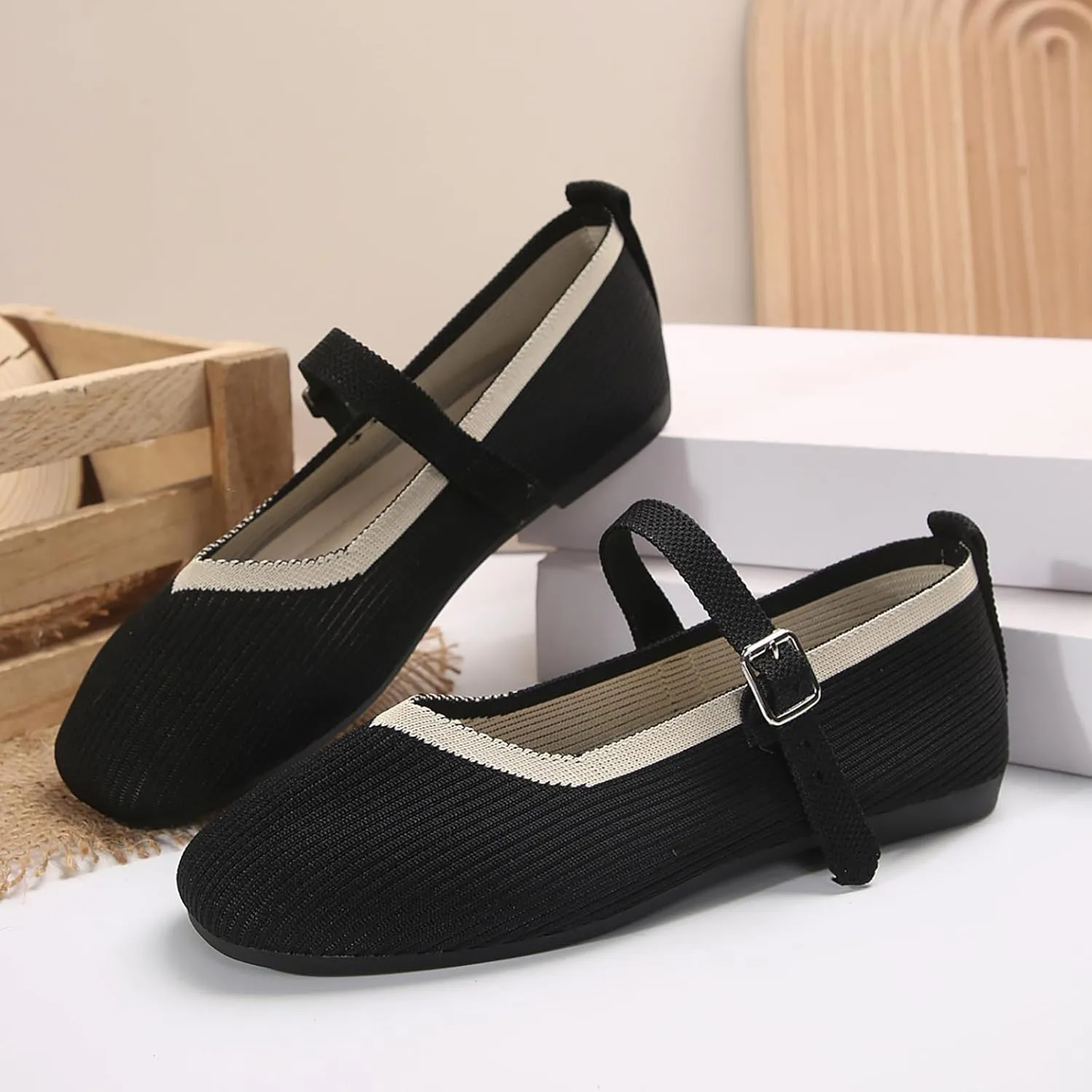 Shoes for Women - Breathable Slip-On Sneakers with Foam - Stylish and Comfortable