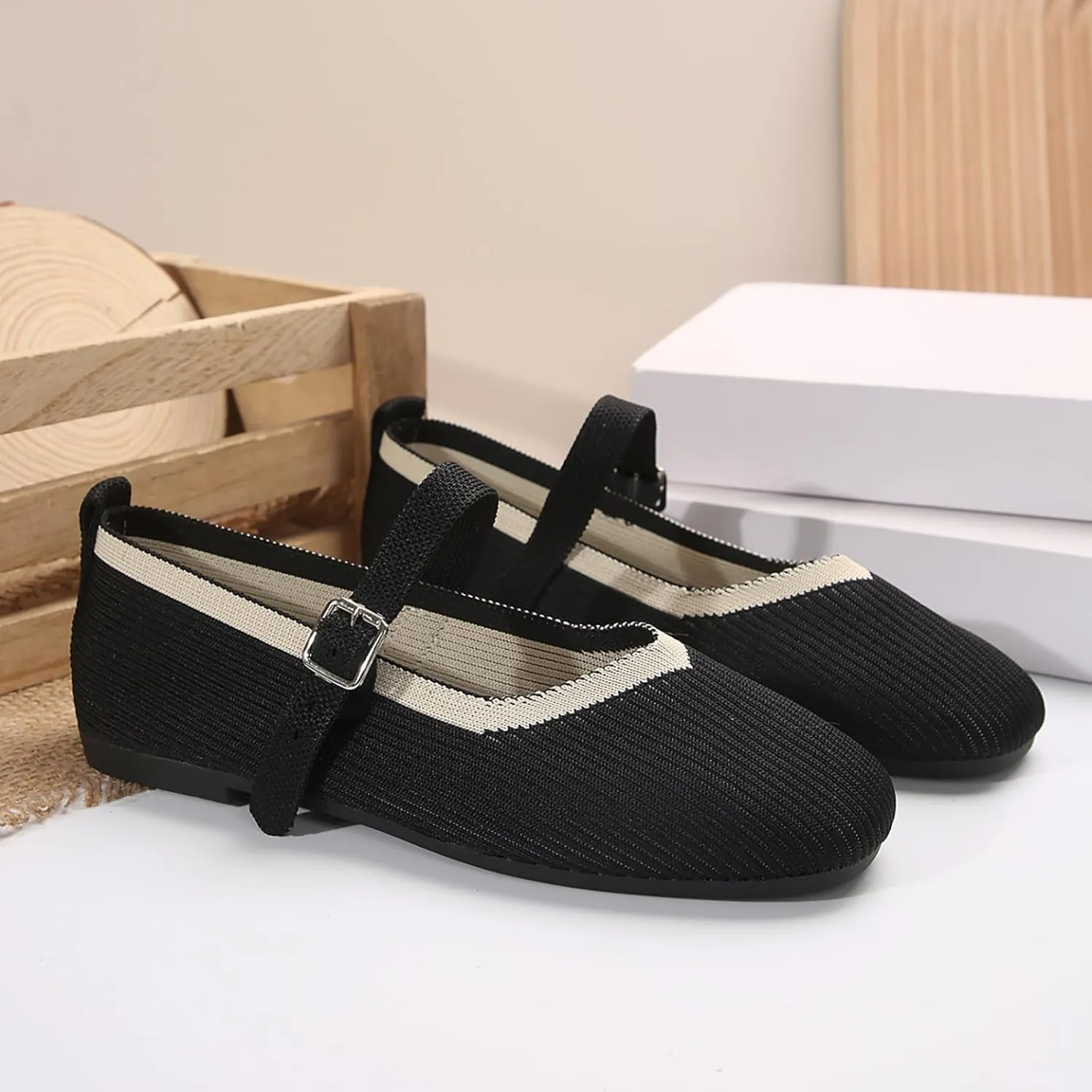 Shoes for Women - Breathable Slip-On Sneakers with Foam - Stylish and Comfortable