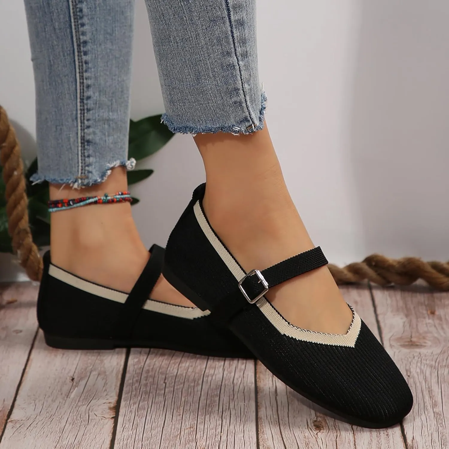 Shoes for Women - Breathable Slip-On Sneakers with Foam - Stylish and Comfortable