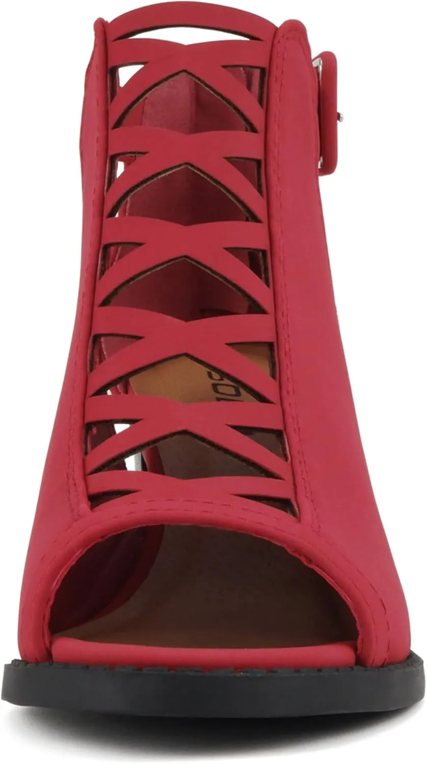 Soda Womens Fashion Aran Open Toe Heel Sandal