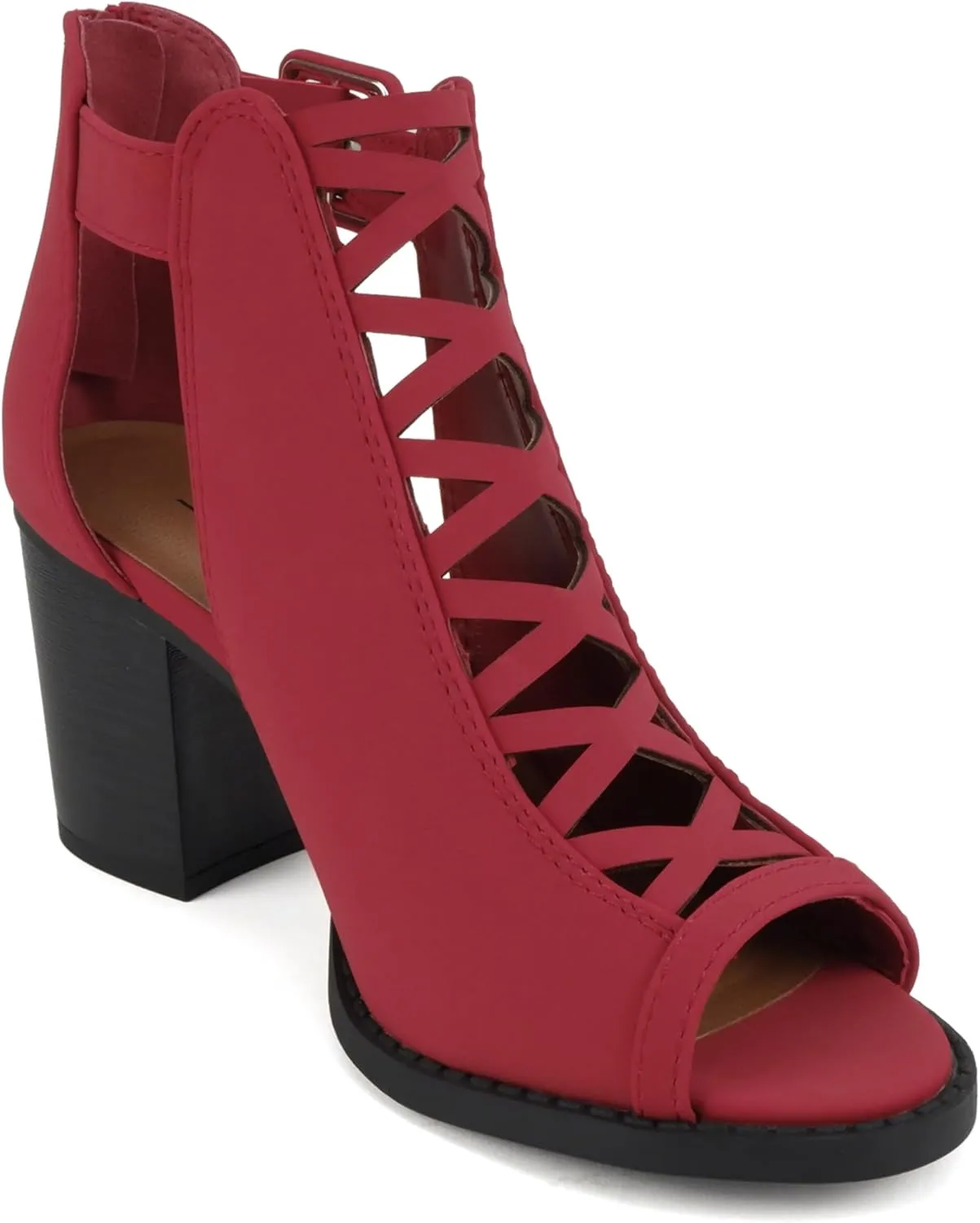 Soda Womens Fashion Aran Open Toe Heel Sandal