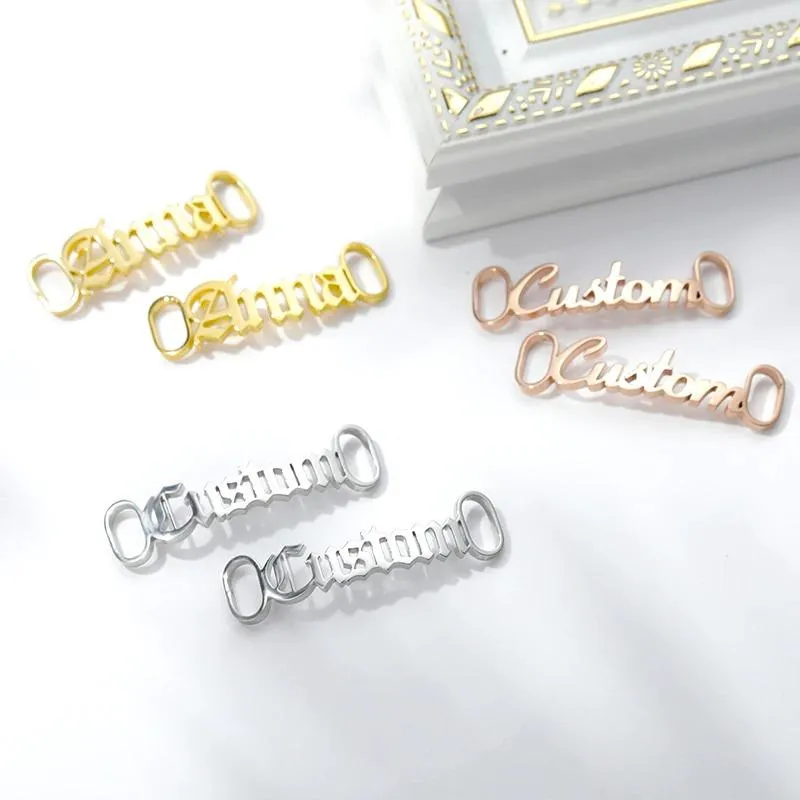 Stainless Steel Personalized Shoe Buckles