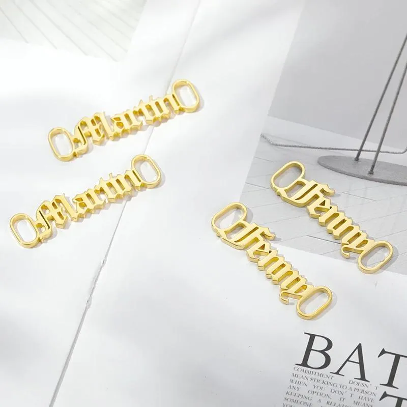 Stainless Steel Personalized Shoe Buckles