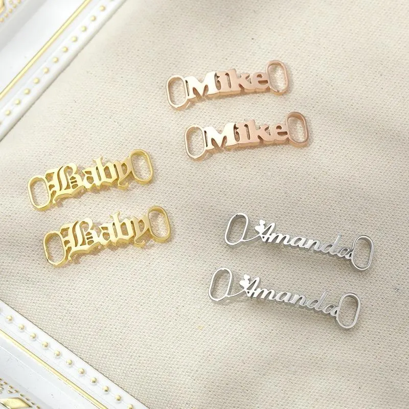 Stainless Steel Personalized Shoe Buckles